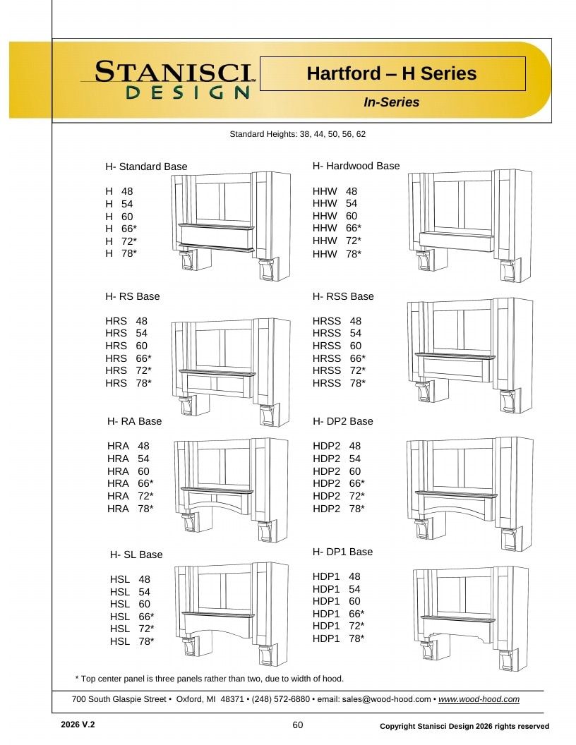 Stanisci Design Wood Hood Catalog Weekly Ad January 1 - December 31, 2026