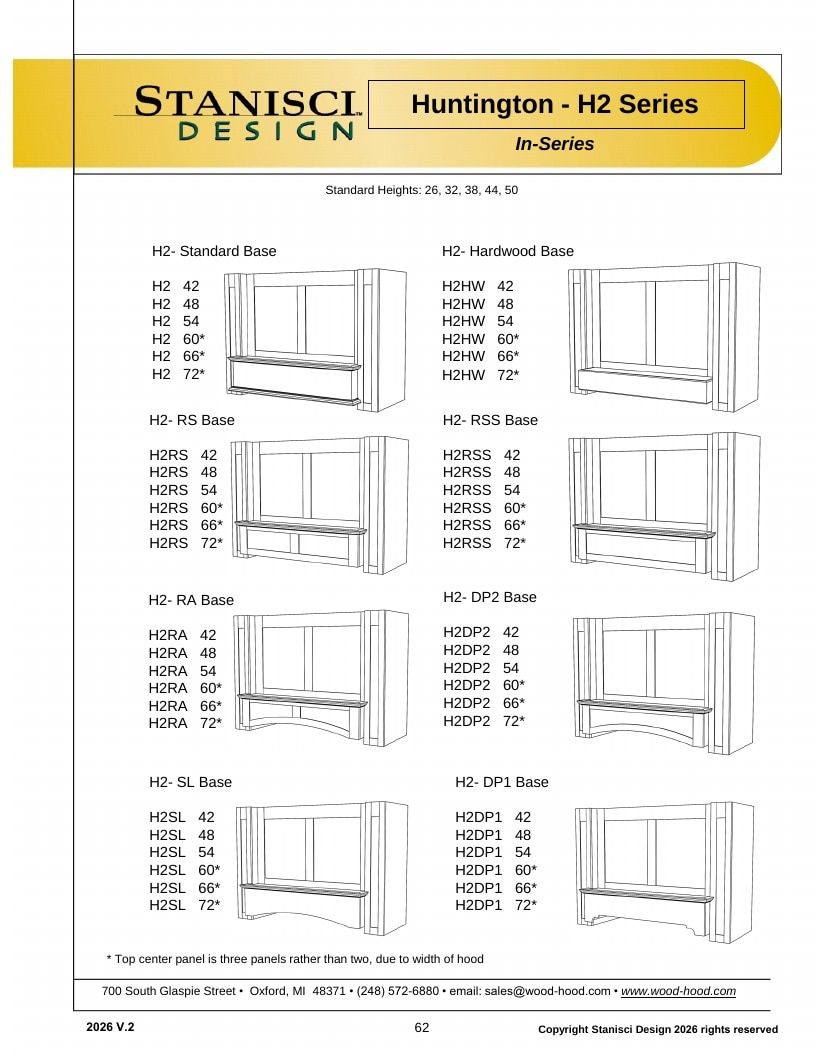 Stanisci Design Wood Hood Catalog Weekly Ad January 1 - December 31, 2026