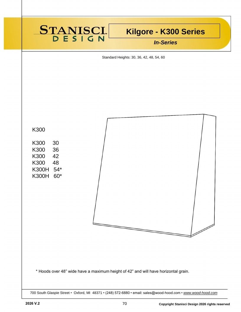 Stanisci Design Wood Hood Catalog Weekly Ad January 1 - December 31, 2026