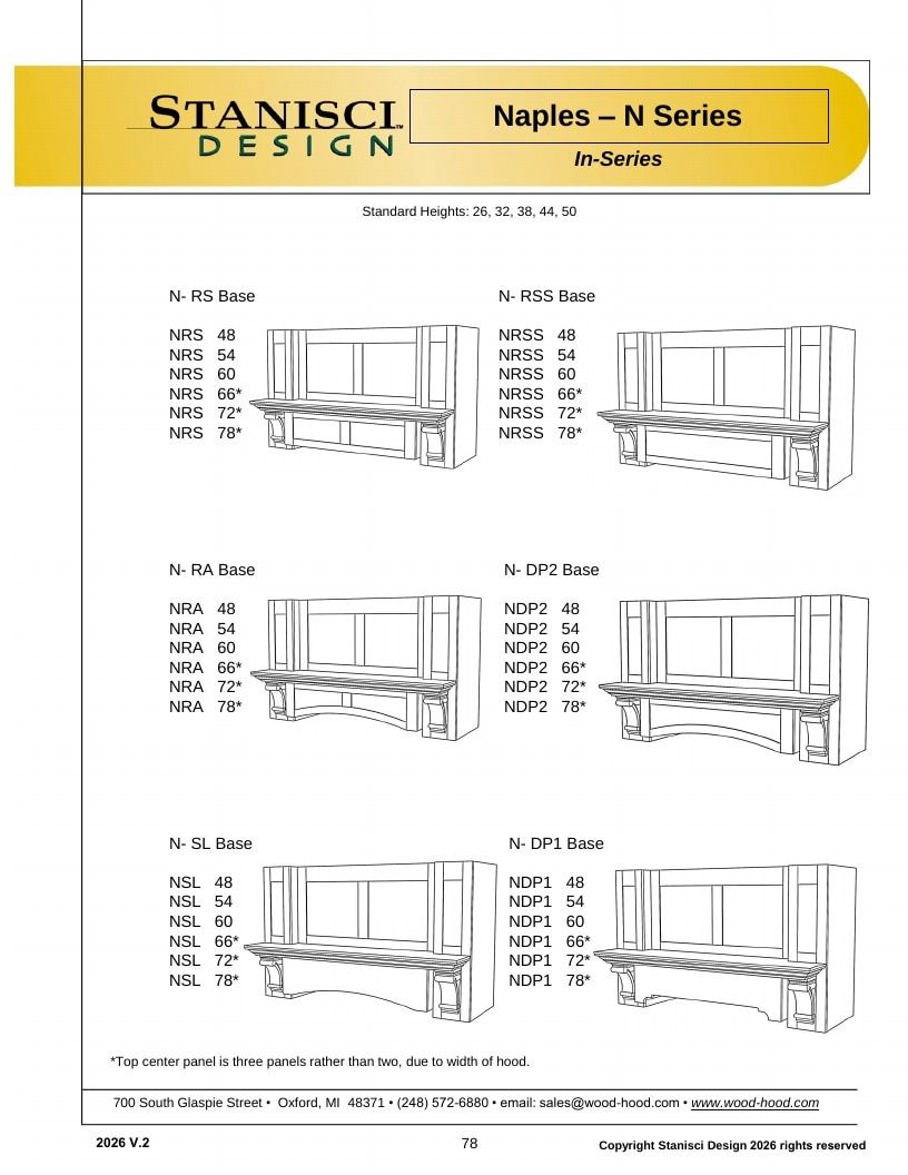 Stanisci Design Wood Hood Catalog Weekly Ad January 1 - December 31, 2026