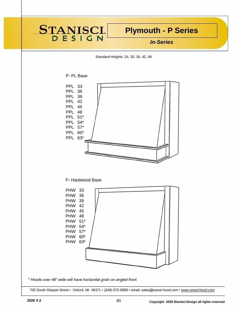 Stanisci Design Wood Hood Catalog Weekly Ad January 1 - December 31, 2026
