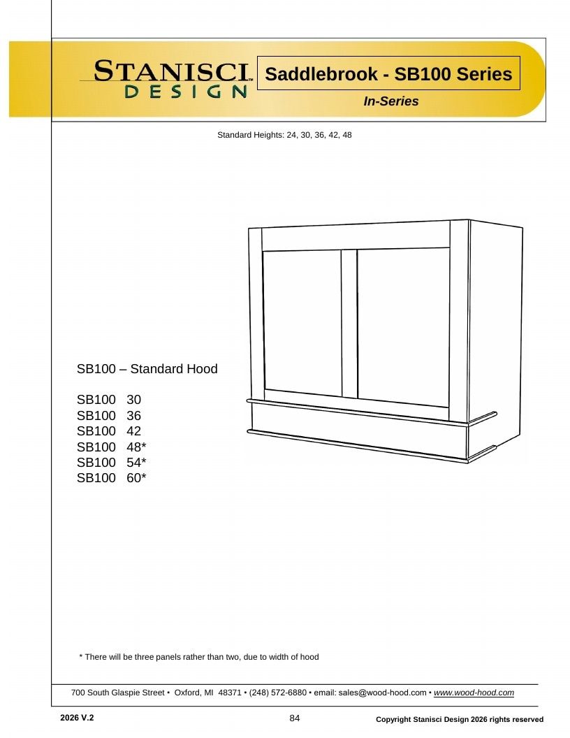 Stanisci Design Wood Hood Catalog Weekly Ad January 1 - December 31, 2026