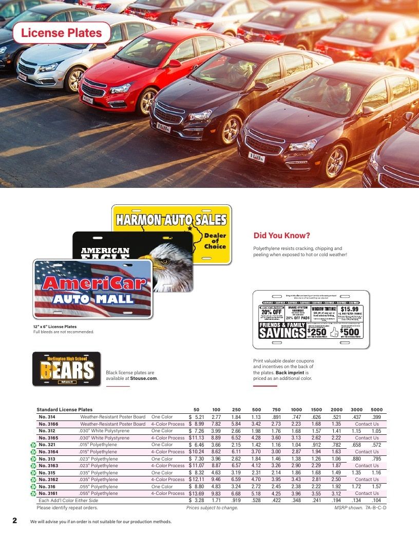 Stouse Automotive Products Catalog Weekly Ad January 1 - December 31, 2026