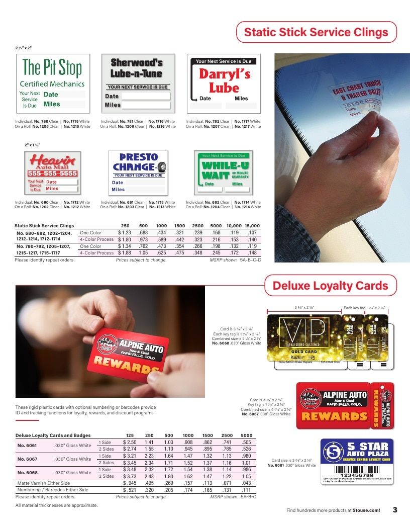 Stouse Automotive Products Catalog Weekly Ad January 1 - December 31, 2026