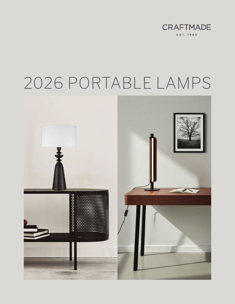 Craftmade Portable Lamps Catalog Weekly Ad January 1 - December 31, 2026