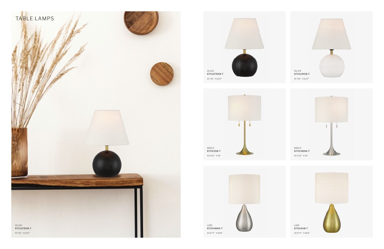 Craftmade Portable Lamps Catalog Weekly Ad January 1 - December 31, 2026