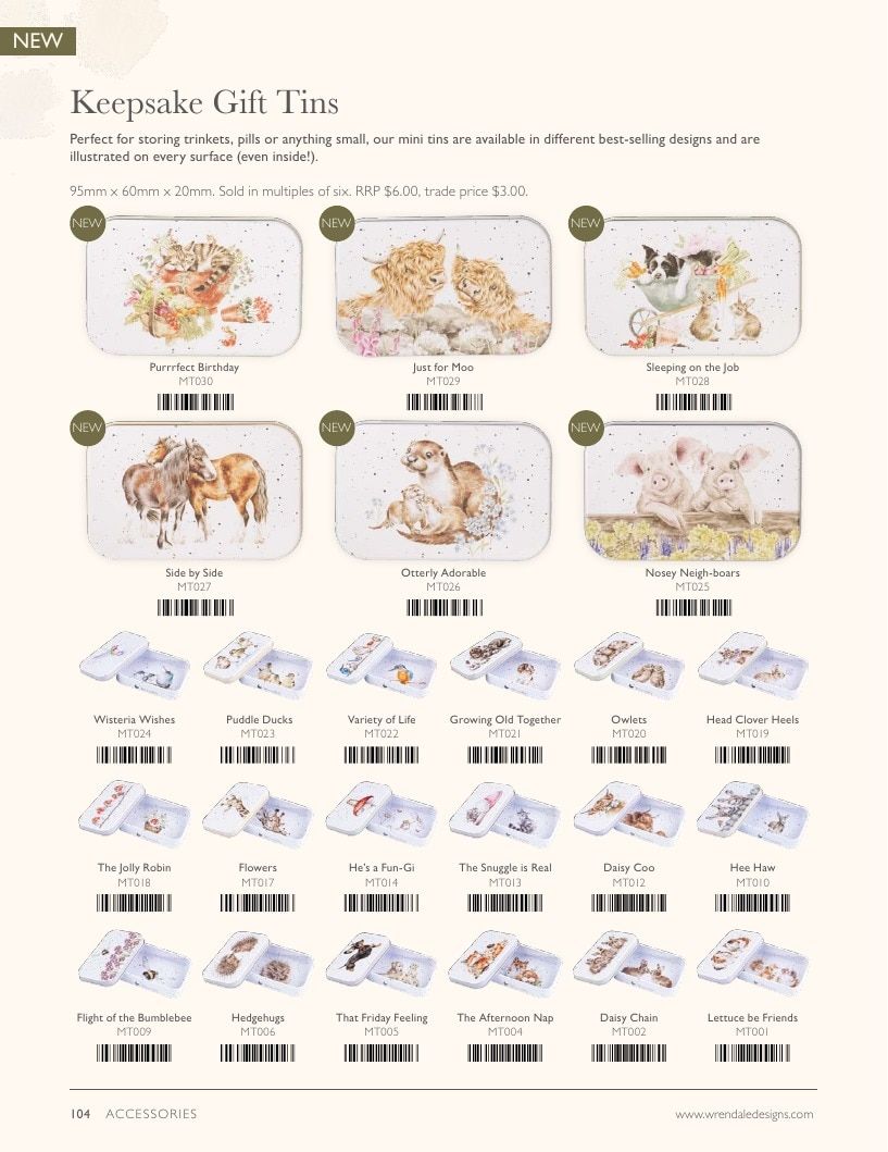 Wrendale Designs Spring and Summer Catalog Weekly Ad January 1 - December 31, 2026