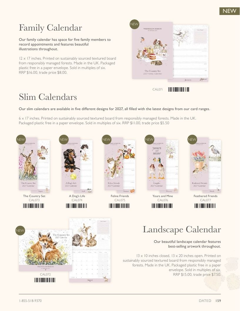 Wrendale Designs Spring and Summer Catalog Weekly Ad January 1 - December 31, 2026
