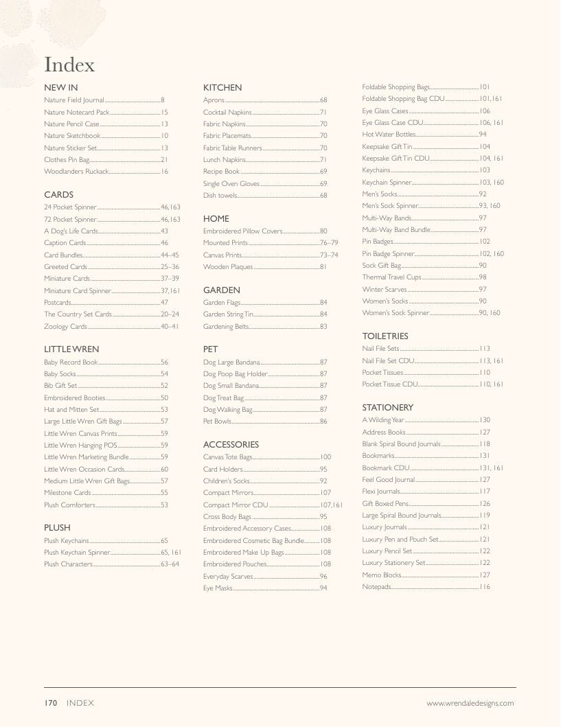 Wrendale Designs Spring and Summer Catalog Weekly Ad January 1 - December 31, 2026