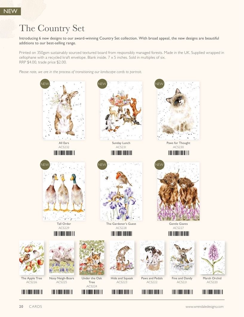 Wrendale Designs Spring and Summer Catalog Weekly Ad January 1 - December 31, 2026