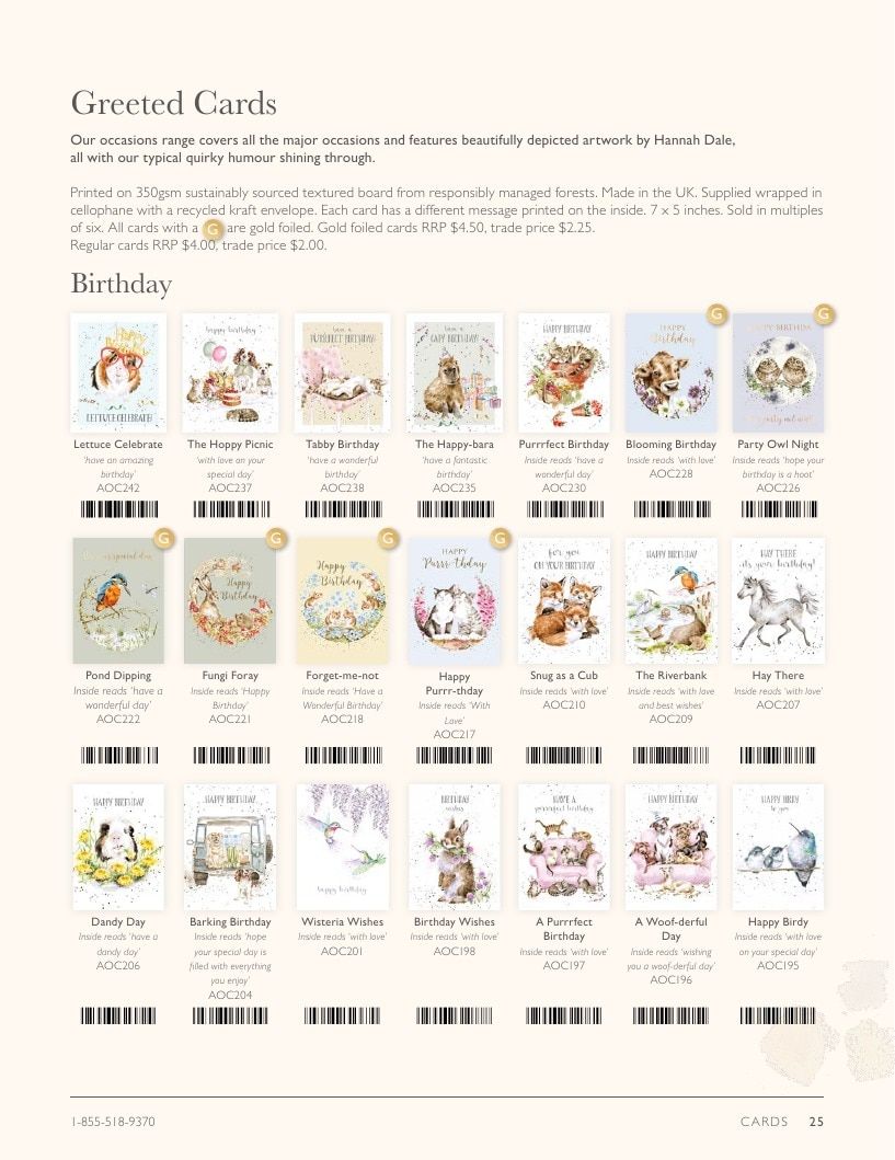 Wrendale Designs Spring and Summer Catalog Weekly Ad January 1 - December 31, 2026