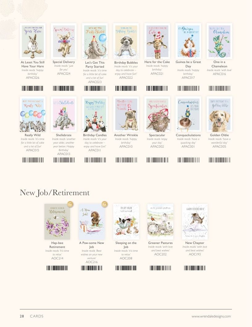 Wrendale Designs Spring and Summer Catalog Weekly Ad January 1 - December 31, 2026