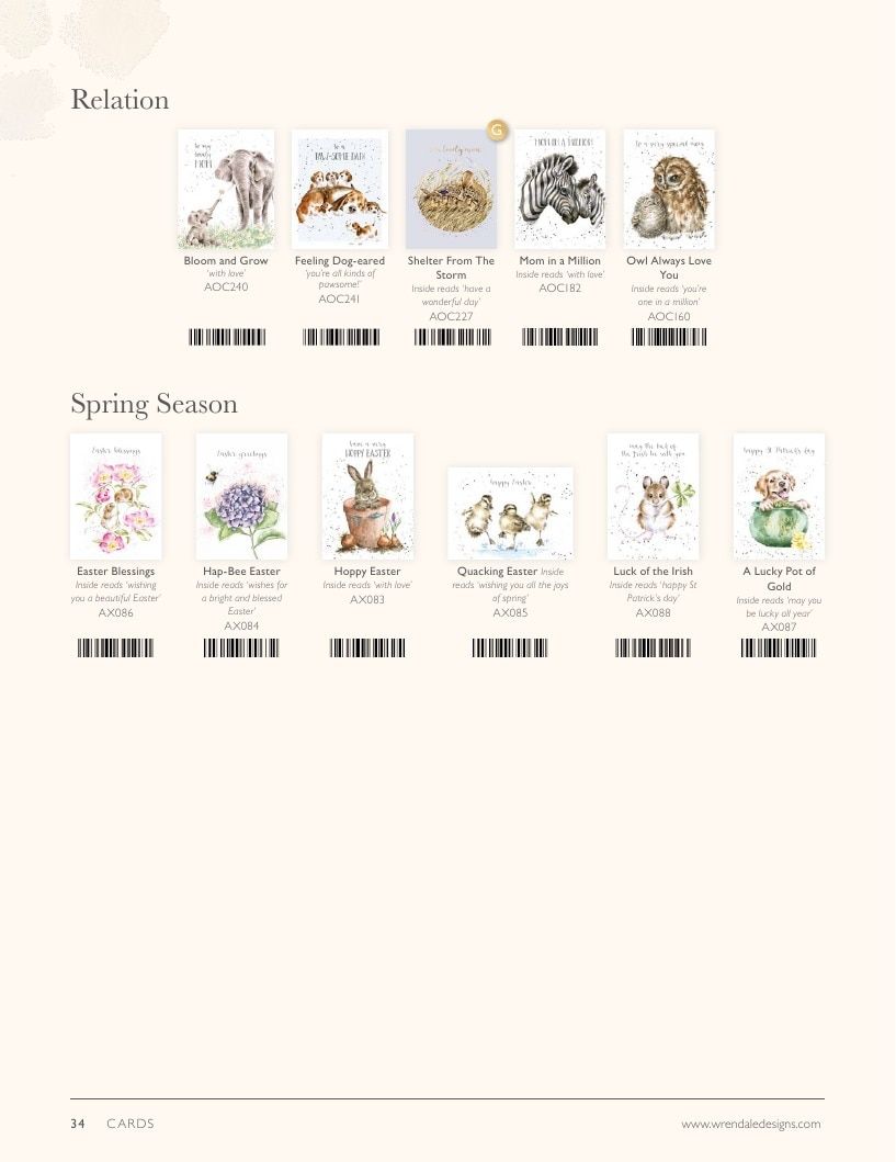 Wrendale Designs Spring and Summer Catalog Weekly Ad January 1 - December 31, 2026