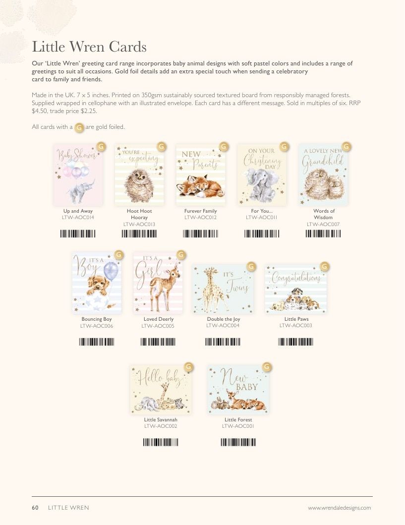Wrendale Designs Spring and Summer Catalog Weekly Ad January 1 - December 31, 2026