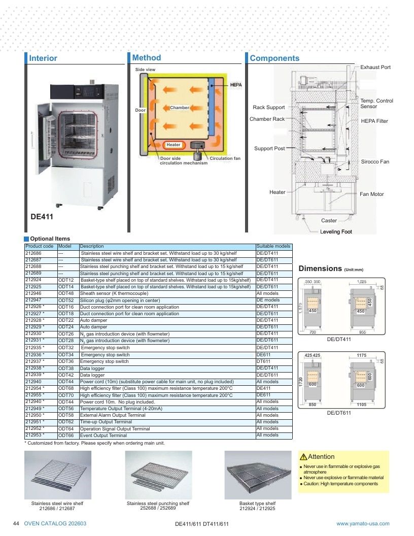 Yamato Scientific America Laboratory Equipment Catalog Weekly Ad January 1 - December 31, 2026
