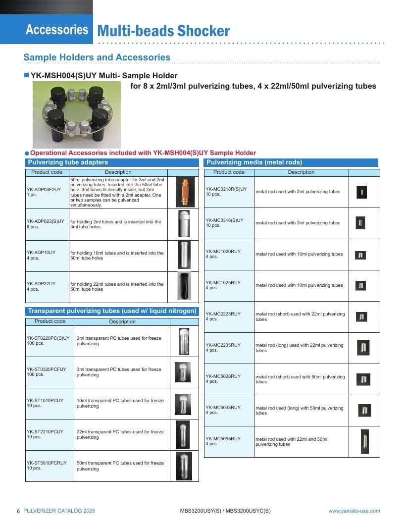 Yamato Scientific America Laboratory Equipment Catalog Weekly Ad January 1 - December 31, 2026