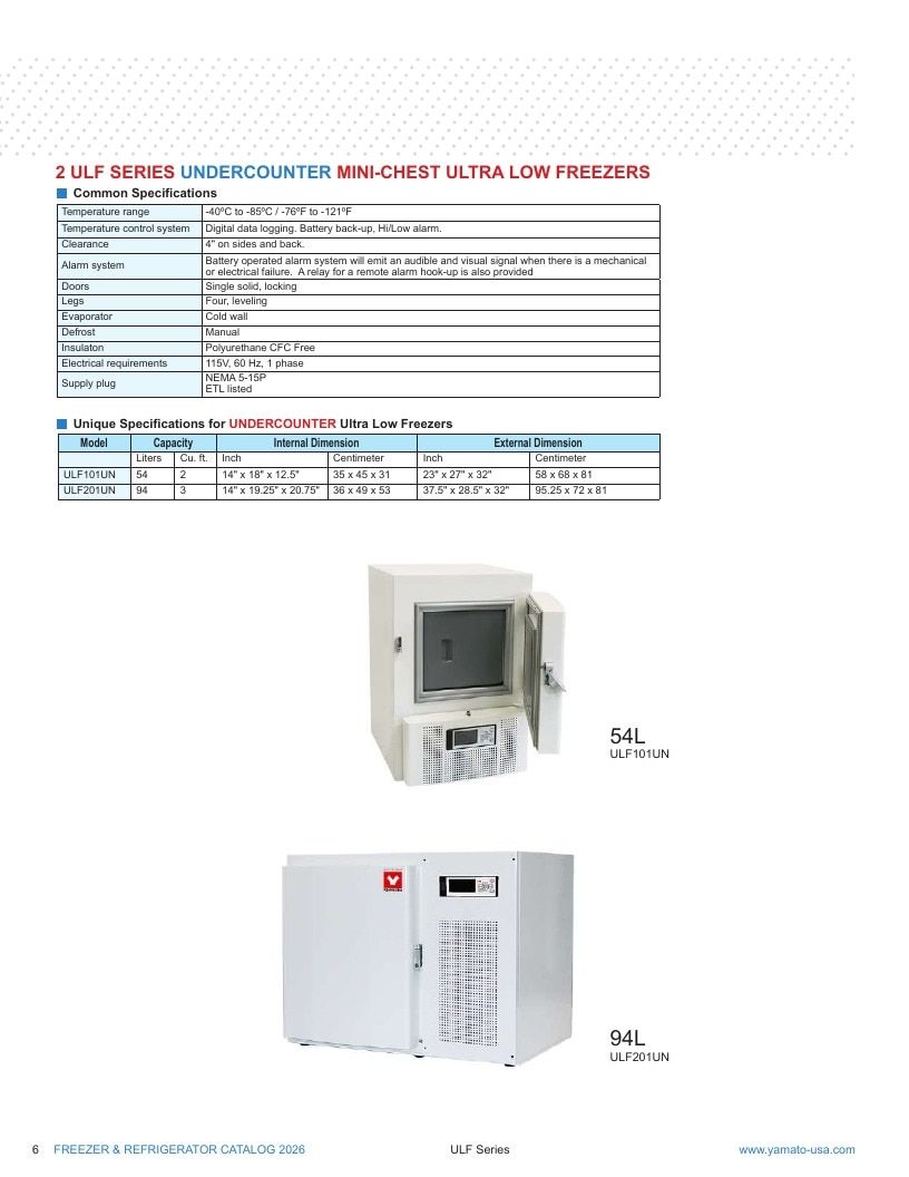 Yamato Scientific America Laboratory Equipment Catalog Weekly Ad January 1 - December 31, 2026