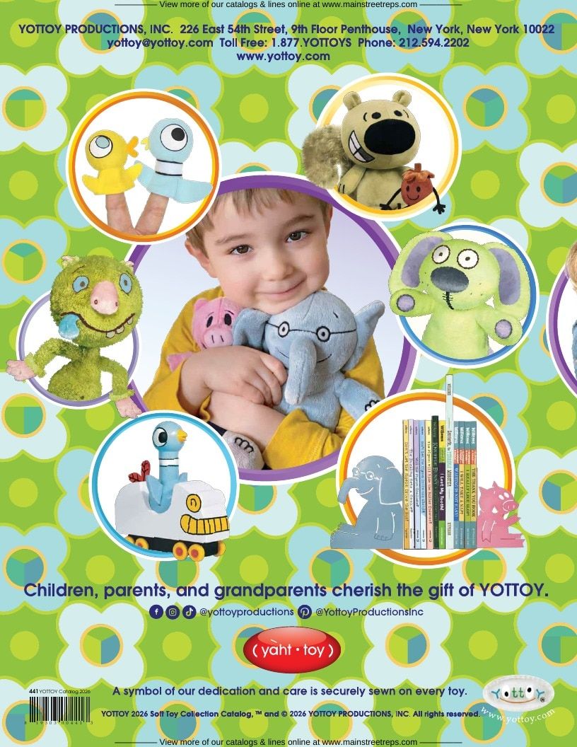 YOTTOY Plush Toys Catalog Weekly Ad January 1 - December 31, 2026