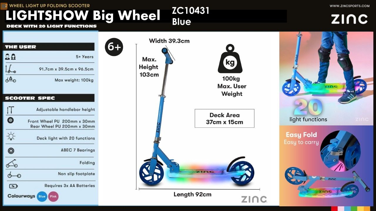 Zinc Sports Annual Scooters Catalog Weekly Ad January 1 - December 31, 2026