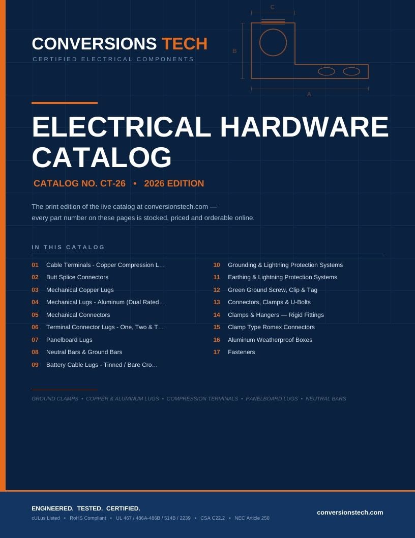 Conversions Tech Hardware Catalog Weekly Ad January 1 - December 31, 2026
