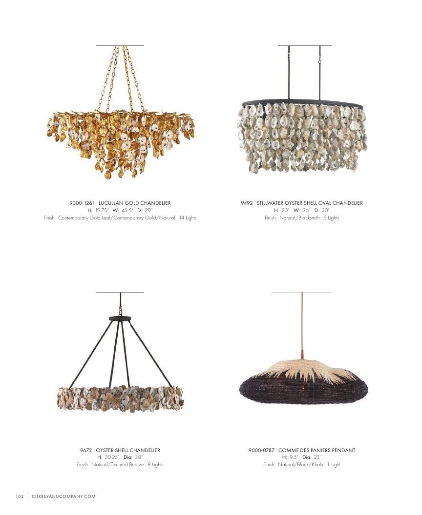 Currey & Company Lighting Collection Catalog Weekly Ad January 1 - December 31, 2026
