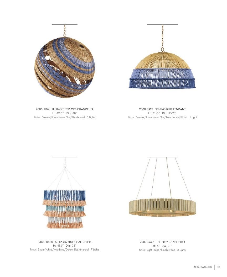 Currey & Company Lighting Collection Catalog Weekly Ad January 1 - December 31, 2026