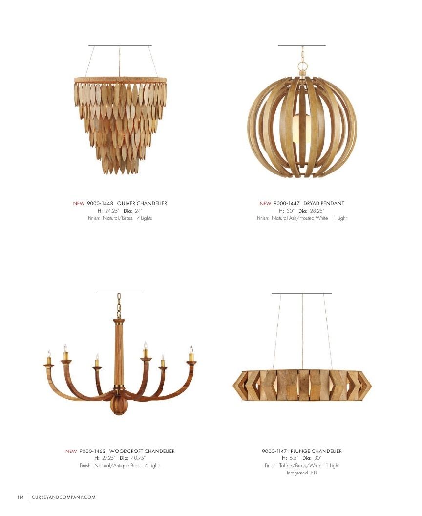 Currey & Company Lighting Collection Catalog Weekly Ad January 1 - December 31, 2026