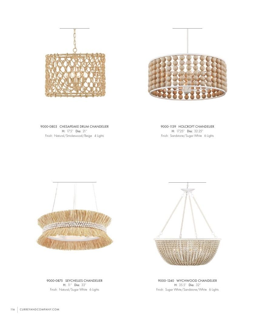 Currey & Company Lighting Collection Catalog Weekly Ad January 1 - December 31, 2026
