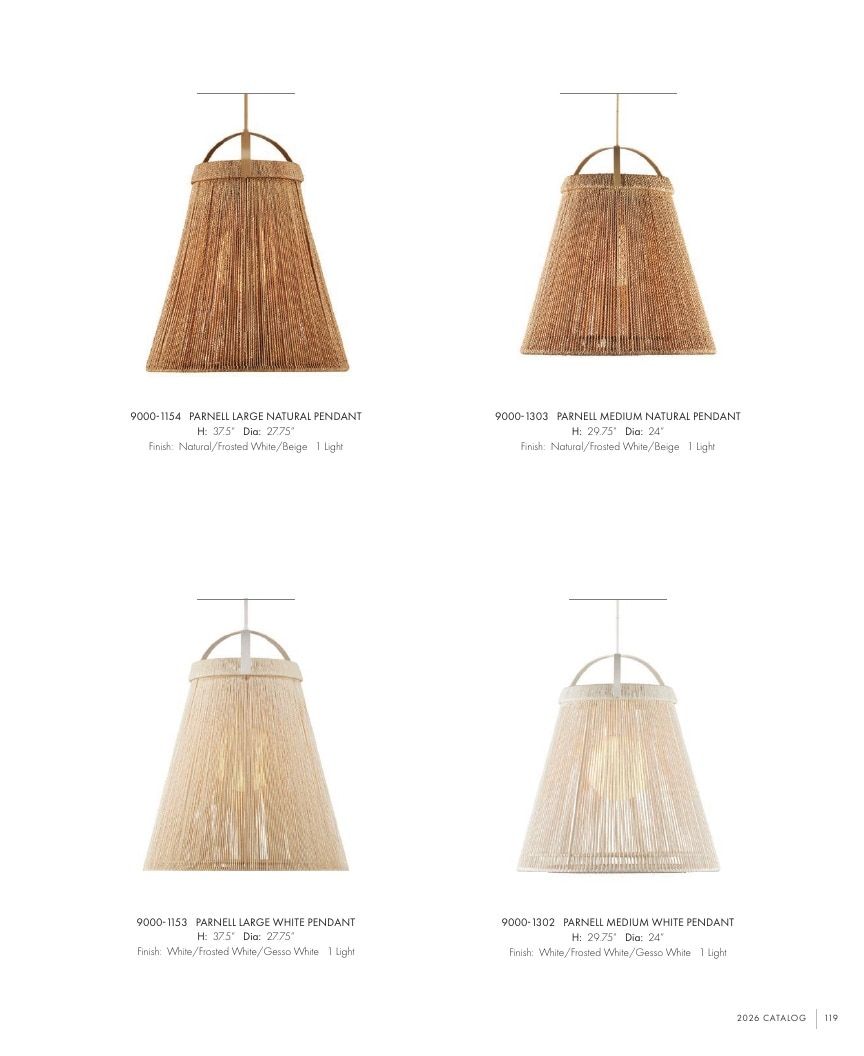 Currey & Company Lighting Collection Catalog Weekly Ad January 1 - December 31, 2026