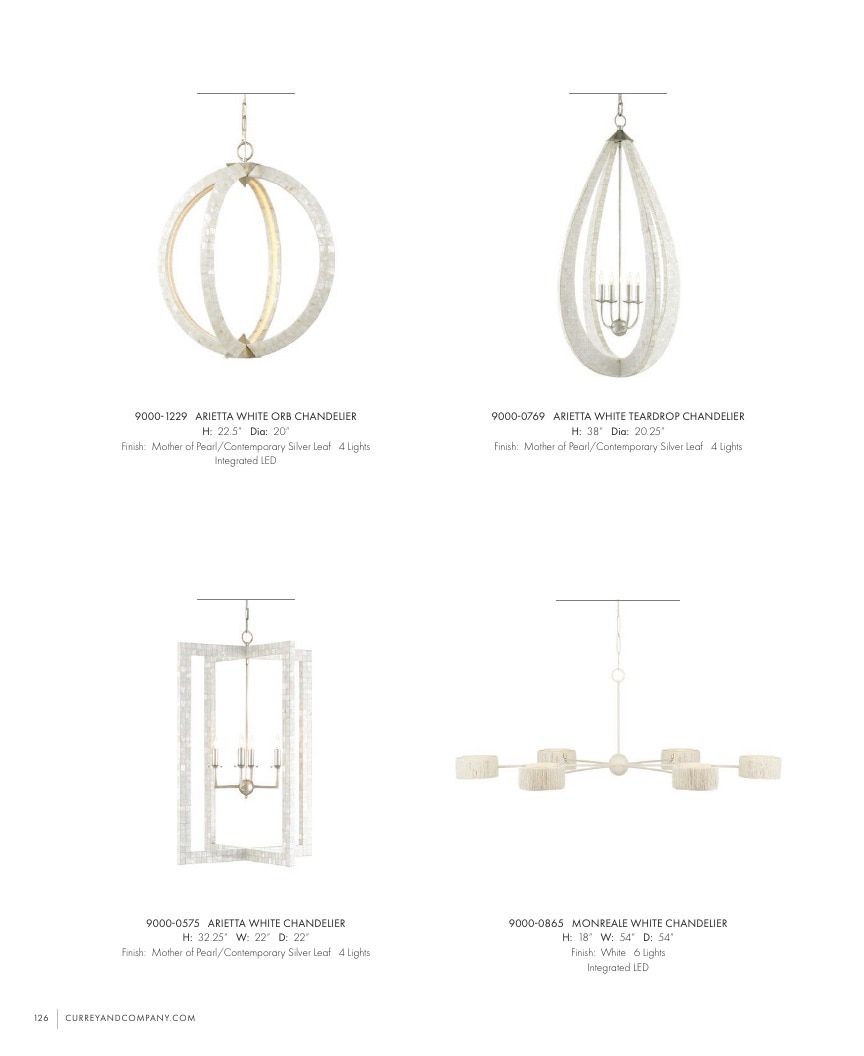 Currey & Company Lighting Collection Catalog Weekly Ad January 1 - December 31, 2026