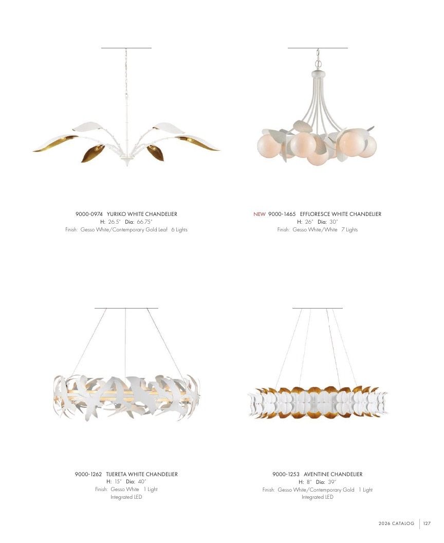 Currey & Company Lighting Collection Catalog Weekly Ad January 1 - December 31, 2026