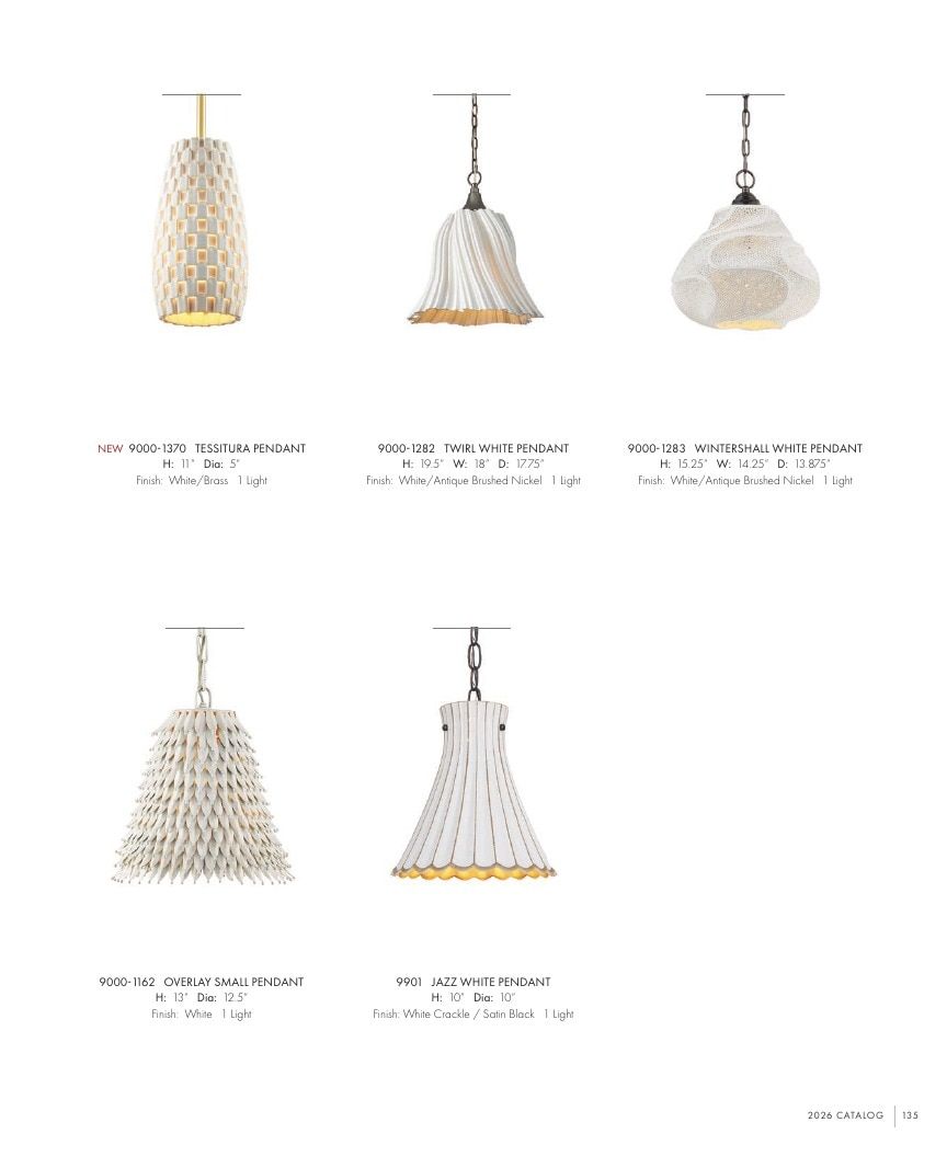 Currey & Company Lighting Collection Catalog Weekly Ad January 1 - December 31, 2026