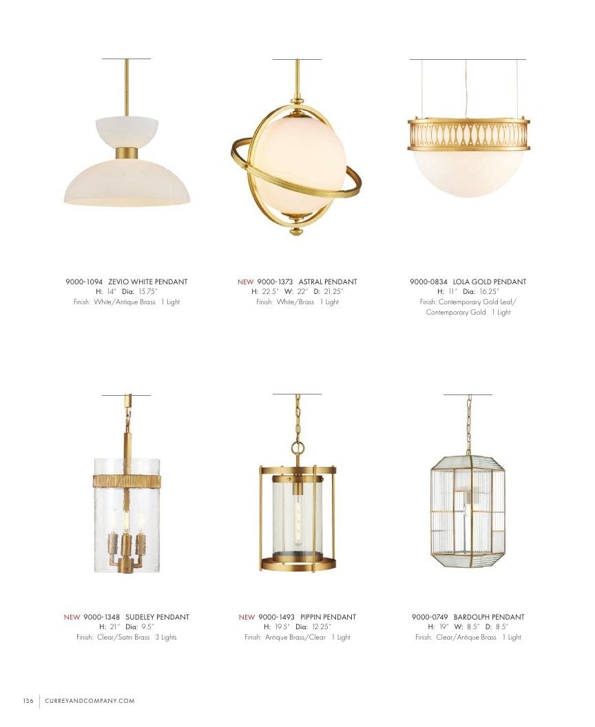 Currey & Company Lighting Collection Catalog Weekly Ad January 1 - December 31, 2026