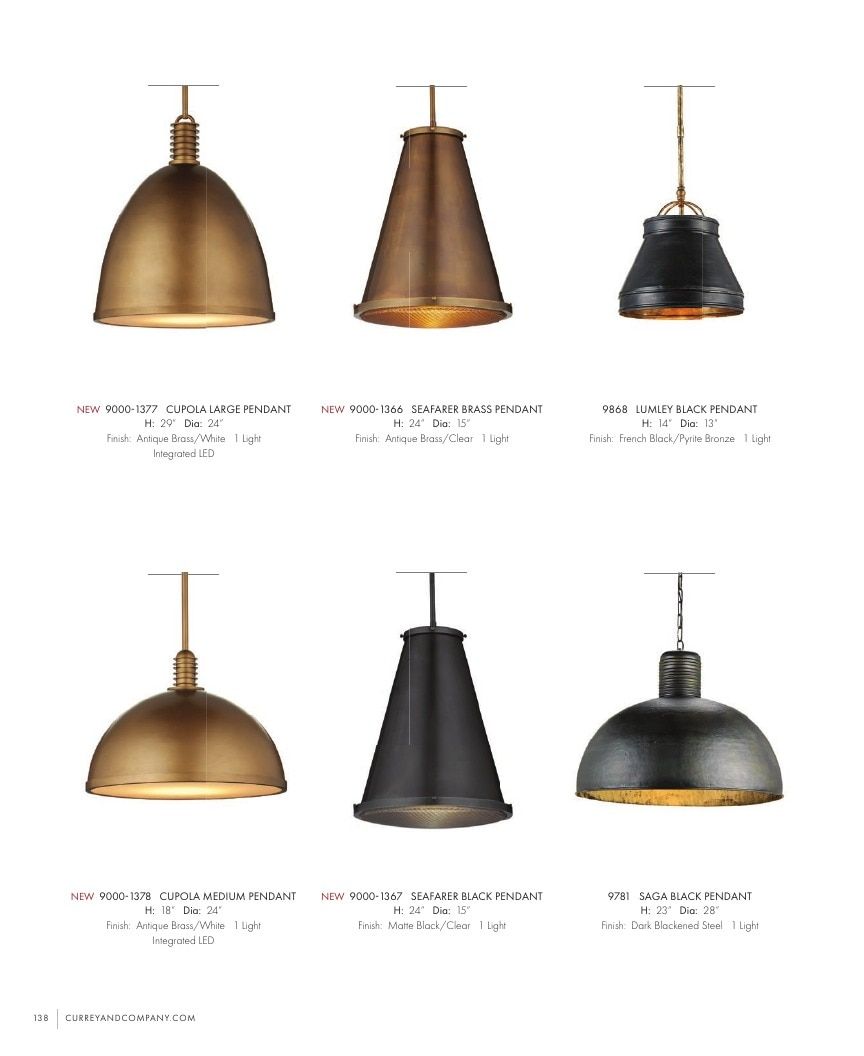 Currey & Company Lighting Collection Catalog Weekly Ad January 1 - December 31, 2026
