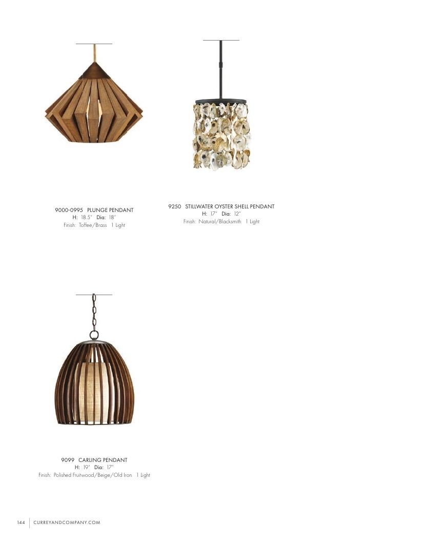 Currey & Company Lighting Collection Catalog Weekly Ad January 1 - December 31, 2026
