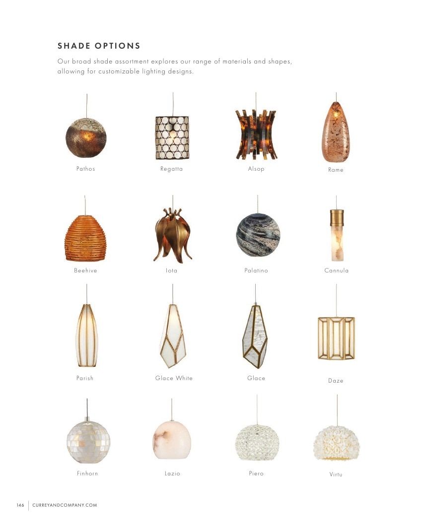 Currey & Company Lighting Collection Catalog Weekly Ad January 1 - December 31, 2026