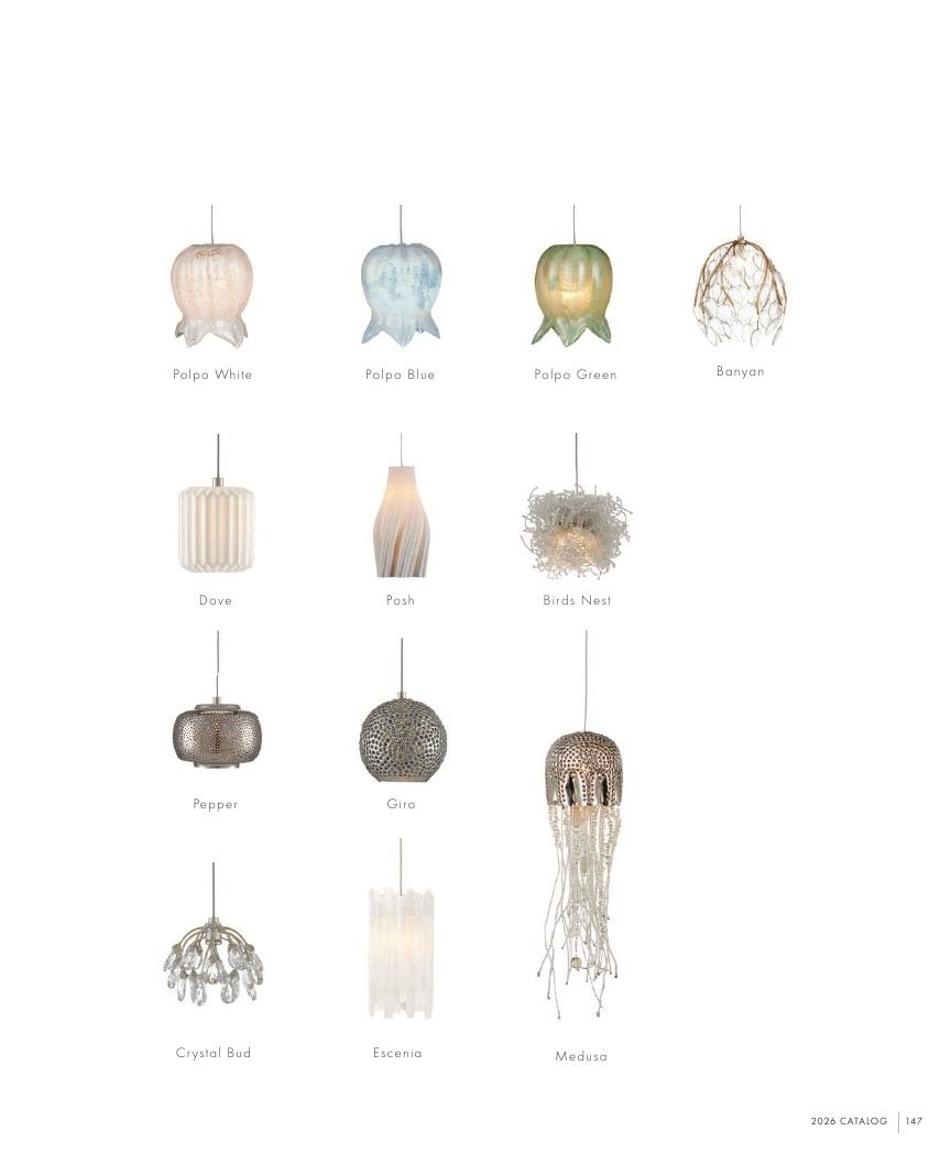 Currey & Company Lighting Collection Catalog Weekly Ad January 1 - December 31, 2026