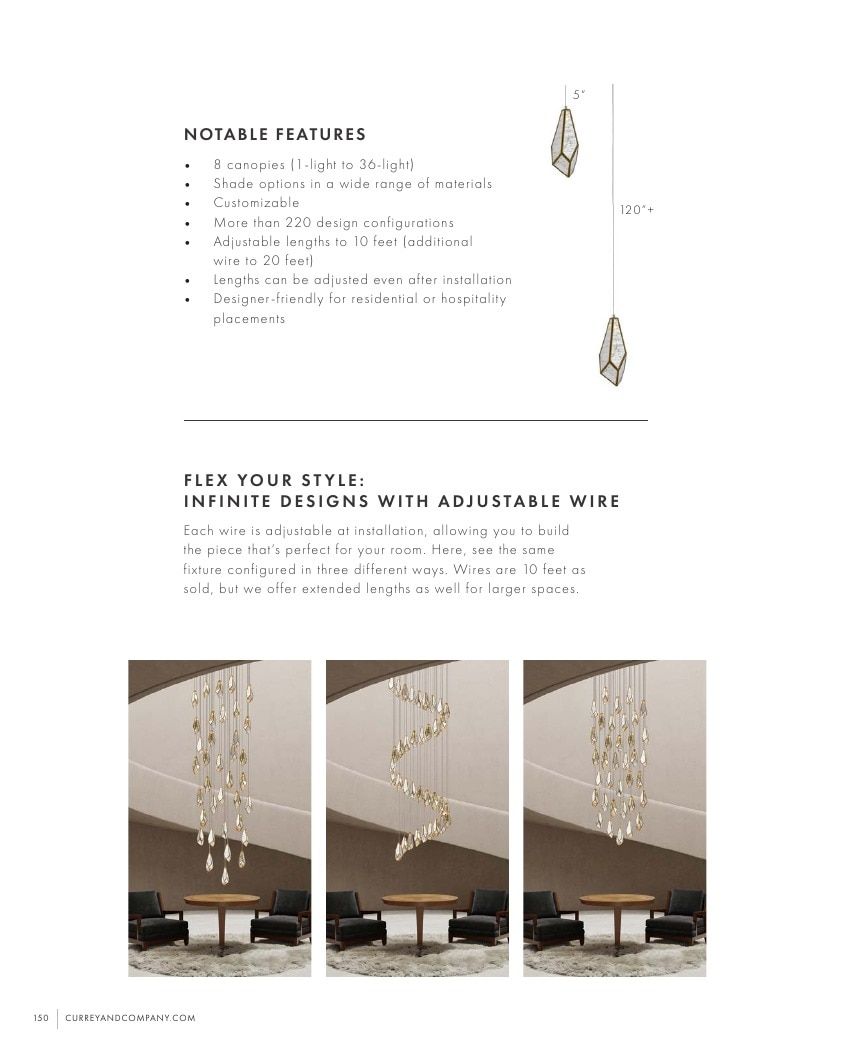 Currey & Company Lighting Collection Catalog Weekly Ad January 1 - December 31, 2026