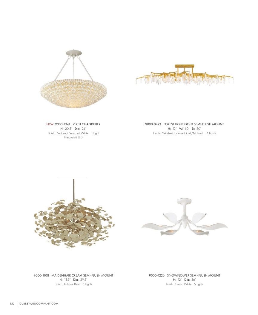 Currey & Company Lighting Collection Catalog Weekly Ad January 1 - December 31, 2026