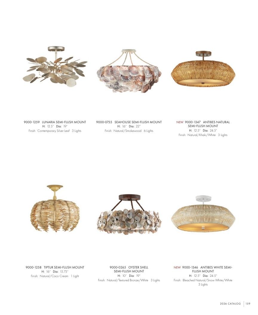 Currey & Company Lighting Collection Catalog Weekly Ad January 1 - December 31, 2026