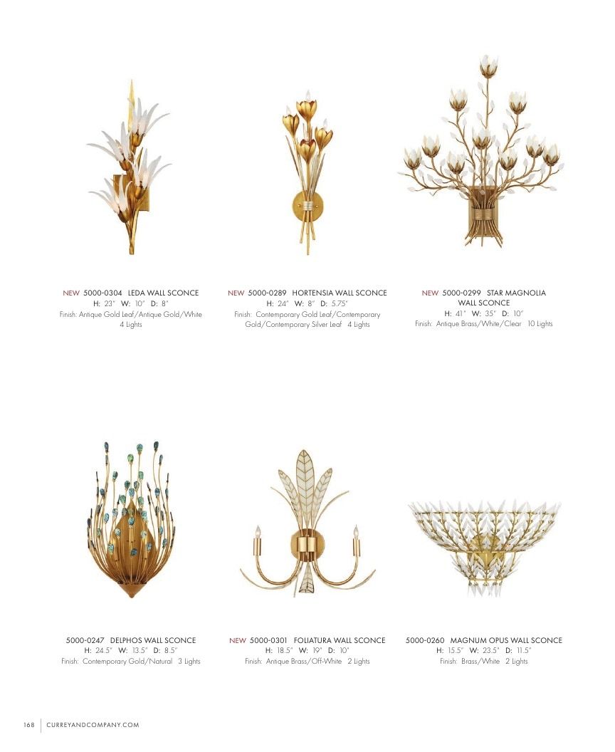 Currey & Company Lighting Collection Catalog Weekly Ad January 1 - December 31, 2026