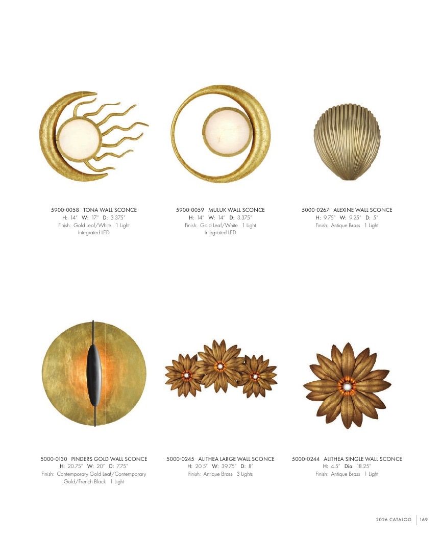 Currey & Company Lighting Collection Catalog Weekly Ad January 1 - December 31, 2026