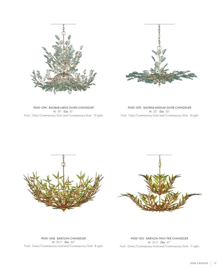 Currey & Company Lighting Collection Catalog Weekly Ad January 1 - December 31, 2026