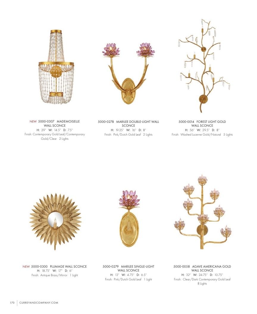 Currey & Company Lighting Collection Catalog Weekly Ad January 1 - December 31, 2026
