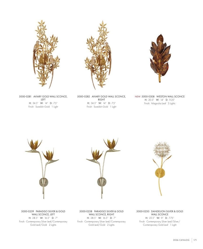 Currey & Company Lighting Collection Catalog Weekly Ad January 1 - December 31, 2026