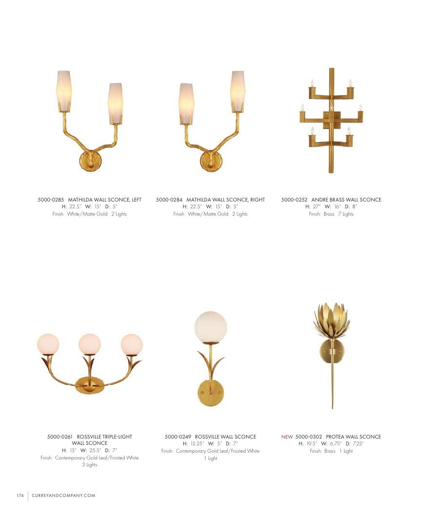Currey & Company Lighting Collection Catalog Weekly Ad January 1 - December 31, 2026