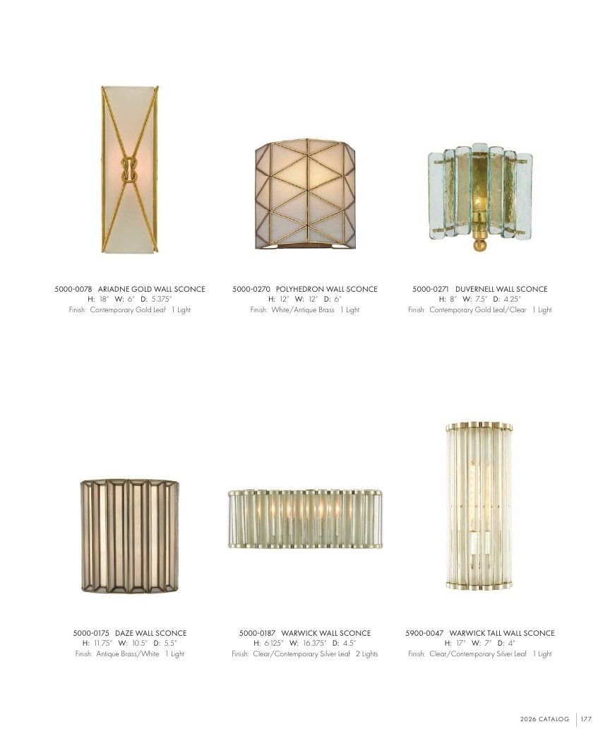 Currey & Company Lighting Collection Catalog Weekly Ad January 1 - December 31, 2026
