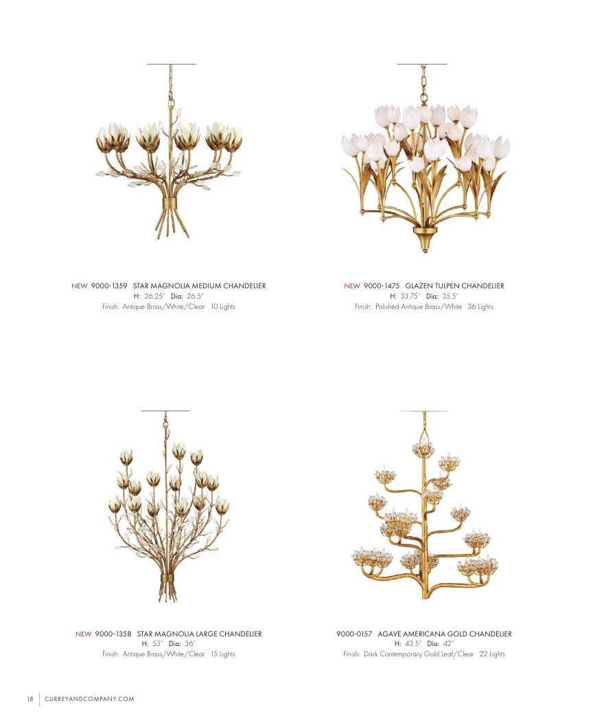 Currey & Company Lighting Collection Catalog Weekly Ad January 1 - December 31, 2026