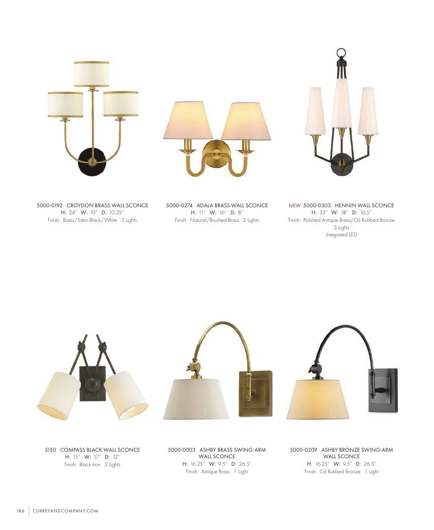 Currey & Company Lighting Collection Catalog Weekly Ad January 1 - December 31, 2026