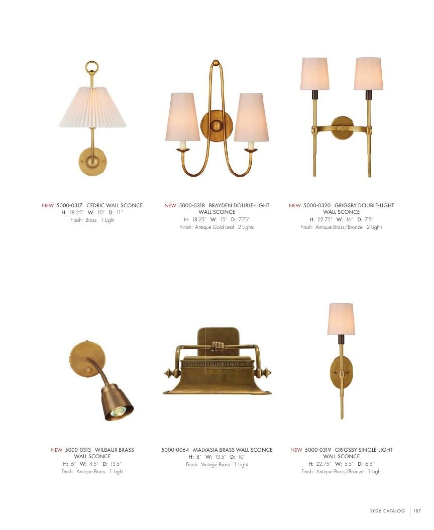 Currey & Company Lighting Collection Catalog Weekly Ad January 1 - December 31, 2026